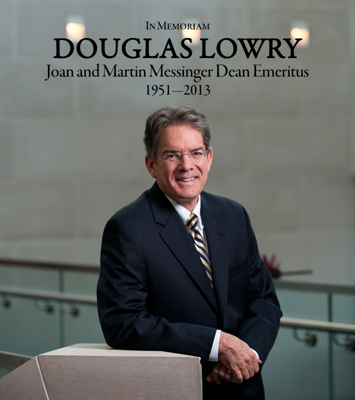 In Memoriam - Douglas Lowry
